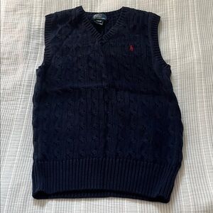 Ralph Lauren Polo Navy Sweater Vest